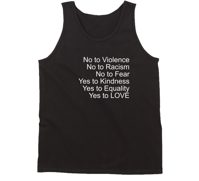 No To Violence Tanktop