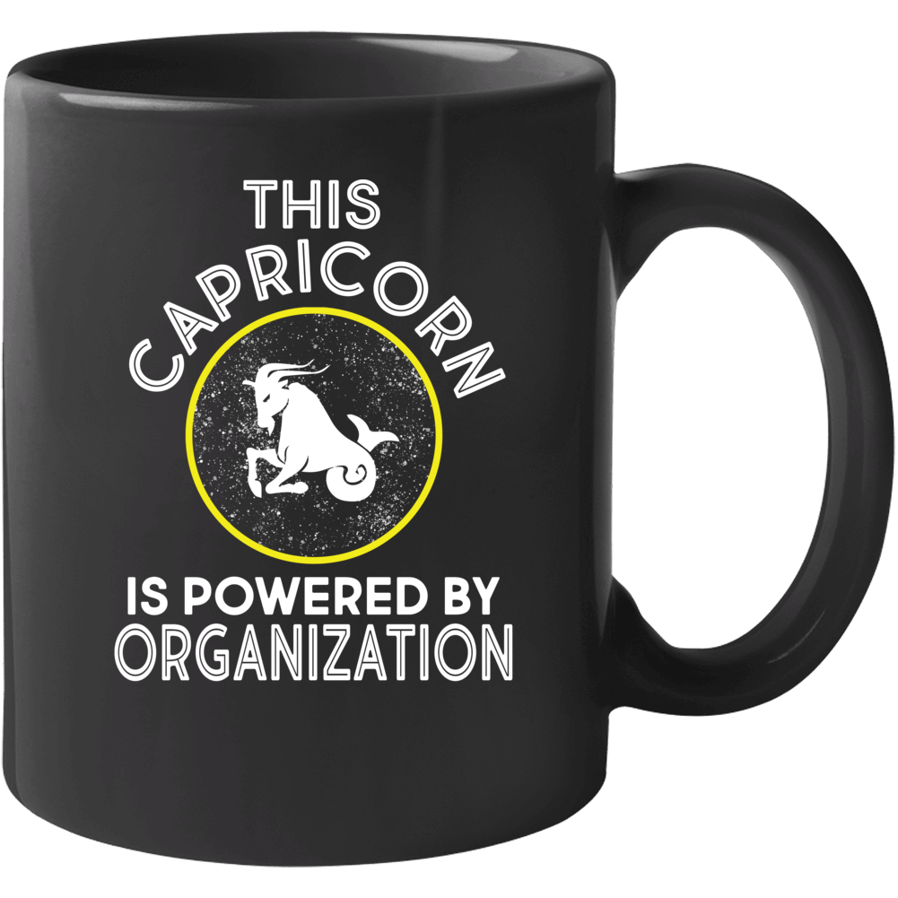 This Capricorn Is Powered By Organization Mug