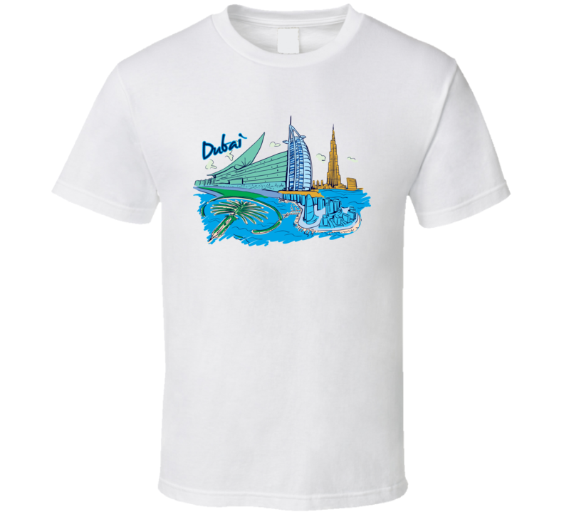 Dubai Beach T Shirt Dubai Beach T Shirt