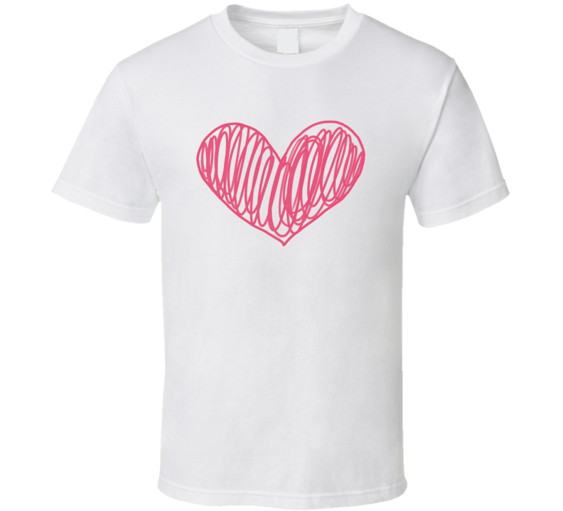 Doodle Heart T Shirt Doodle Heart T Shirt