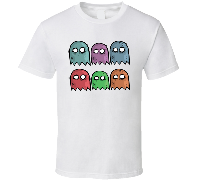Colorful Ghost T Shirt Colorful Ghost T Shirt