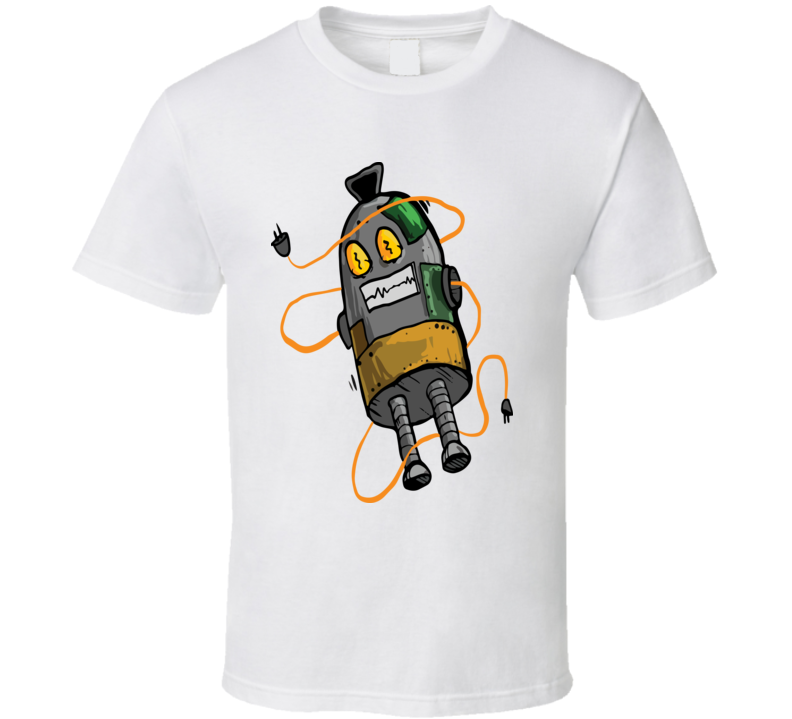 Scared Roboto T Shirt Scared Roboto T Shirt