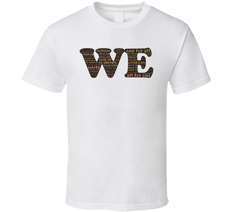 We unite typography T Shirt We unite typography T Shirt