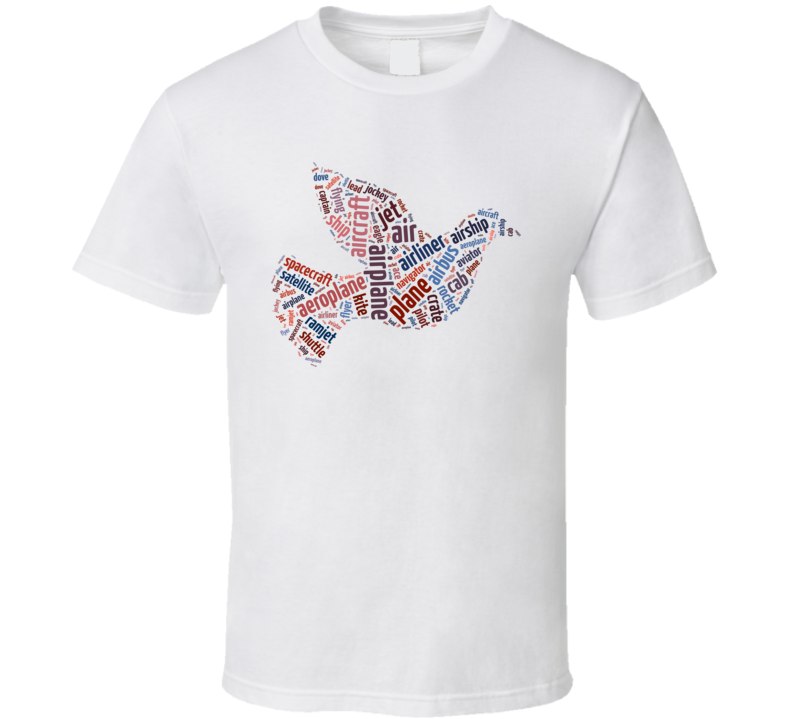 Flying Dove Typography T Shirt Flying Dove Typography T Shirt