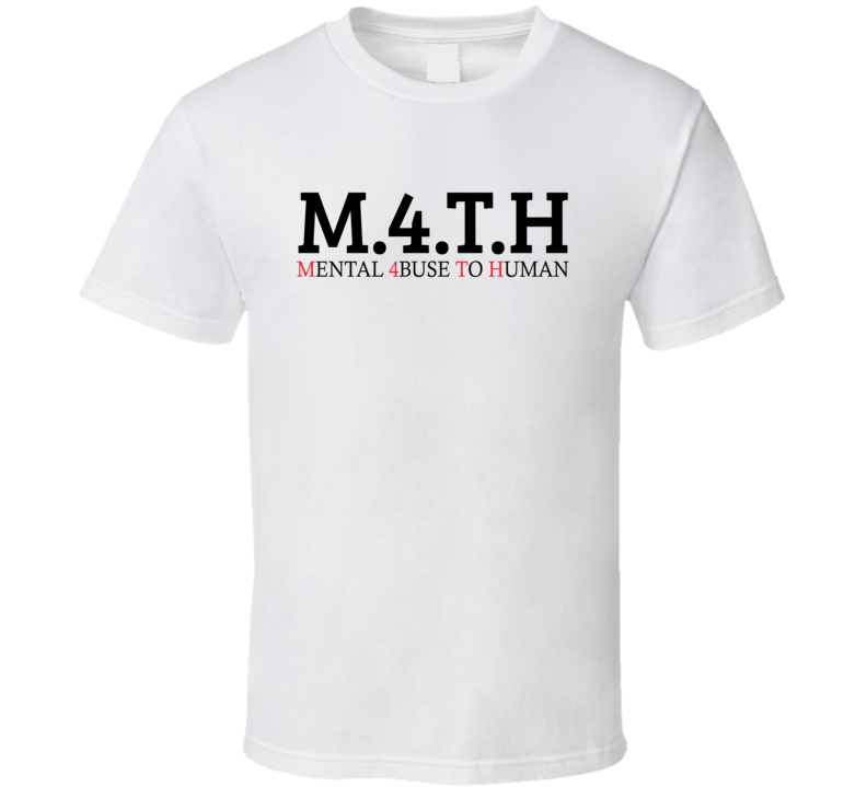 Math T Shirt Math T Shirt