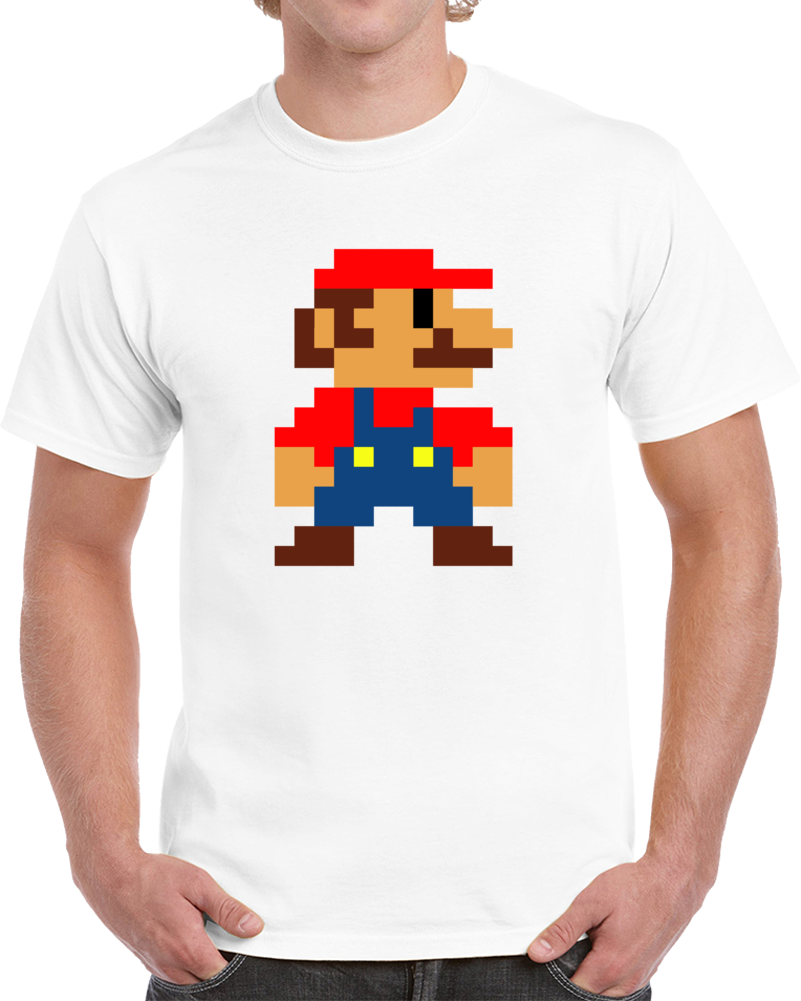 8 Bit Mario T Shirt 8 Bit Mario T Shirt