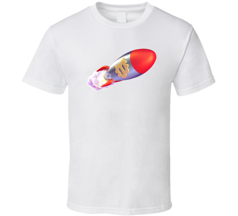 Bitcoin Btc Red Rocket Funny Crypto T Shirt Bitcoin Btc Red Rocket Funny Crypto T Shirt