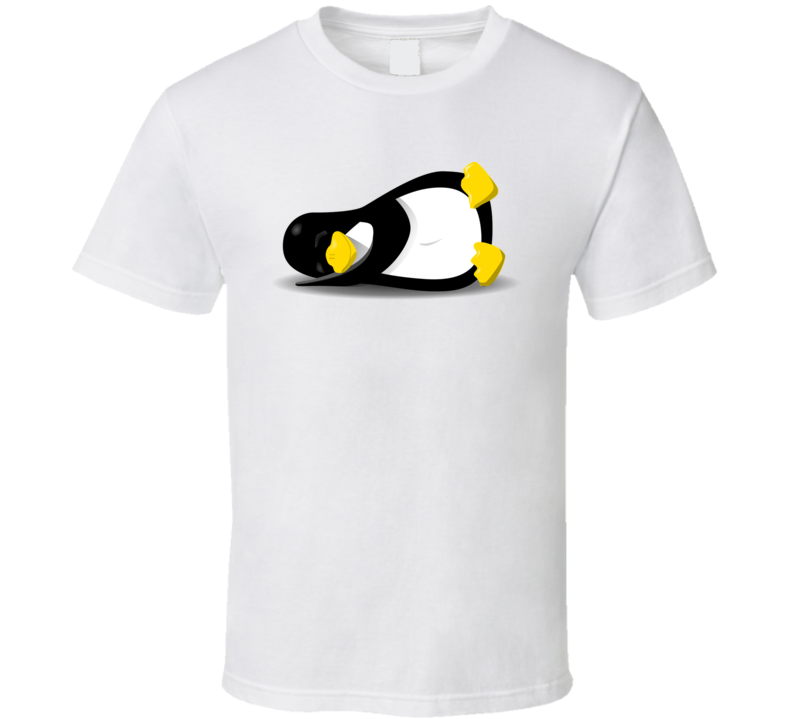 Sleeping Linux Logo T Shirt Sleeping Linux Logo T Shirt