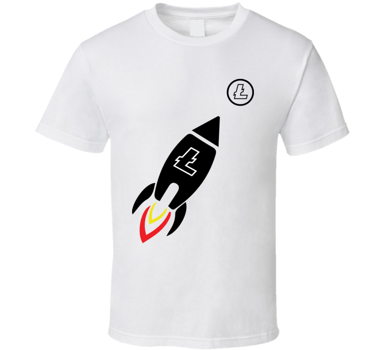 Litecoin Ltc Rocket Crypto Currency Funny T Shirt Litecoin Ltc Rocket Crypto Currency Funny T Shirt