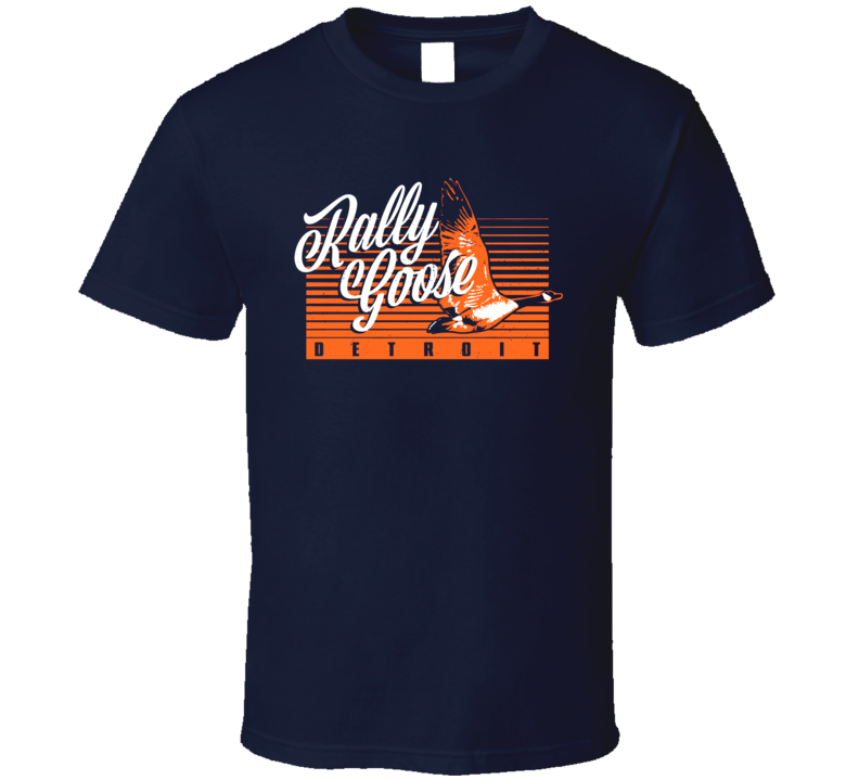 Rally Goose Detroit Baseball Mascot Good Luck Charm Scoreboard Injured Goose T Shirt Rally Goose Detroit Baseball Mascot Good Luck Charm Scoreboard Injured Goose T Shirt