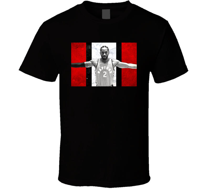Kawhi Leonard Toronto Basketball Star Red White Black Flag Canada The Finals Ball Fan T Shirt Kawhi Leonard Toronto Basketball Star Red White Black Flag Canada The Finals Ball Fan T Shirt