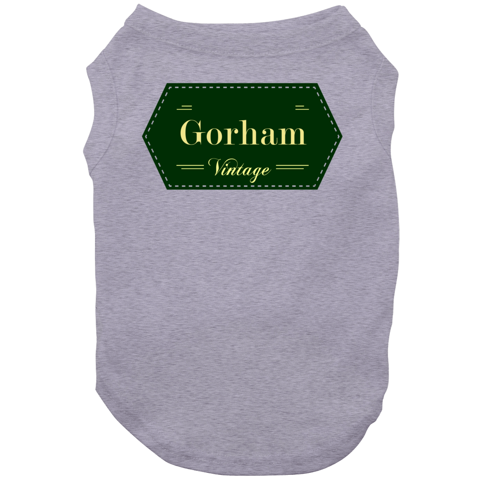 Gorham Vintage Label Name Dog Gorham Vintage Label Name Dog
