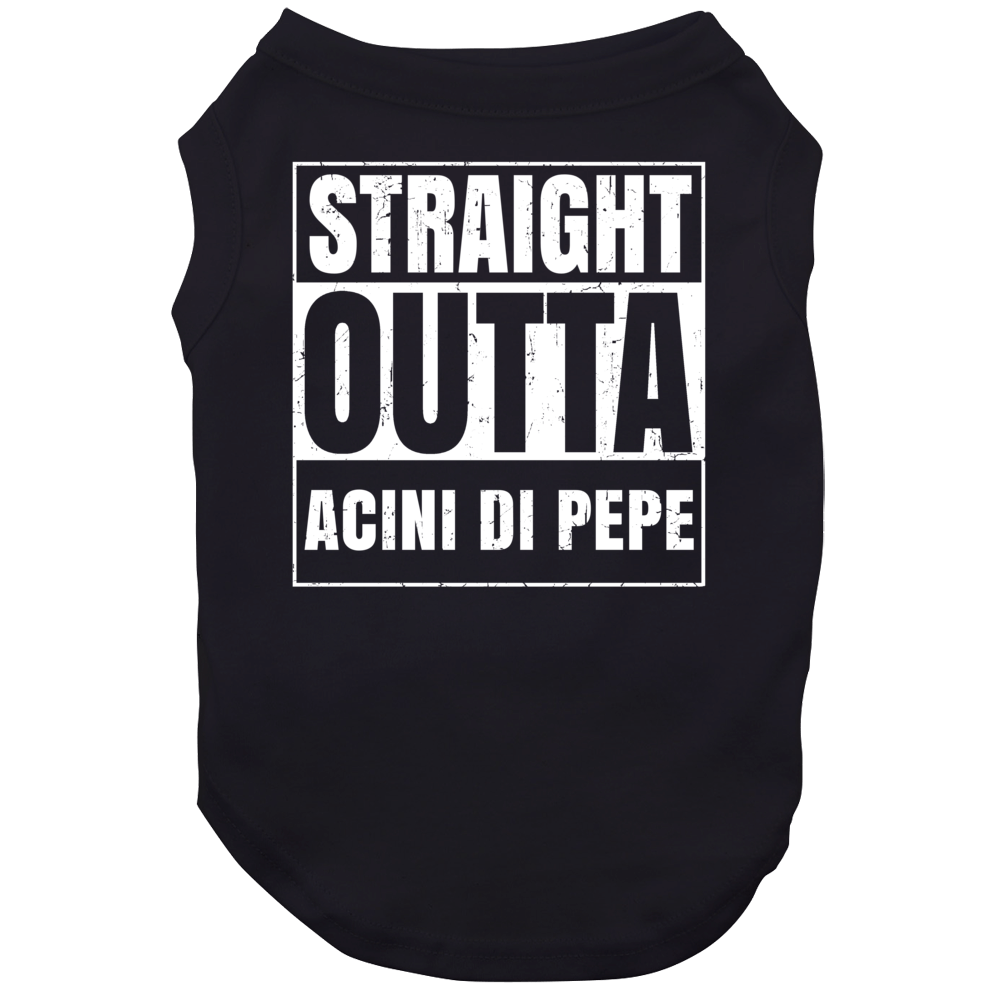 Straight Outta Acini Di Pepe Food Compton Parody Dog Straight Outta Acini Di Pepe Food Compton Parody Dog
