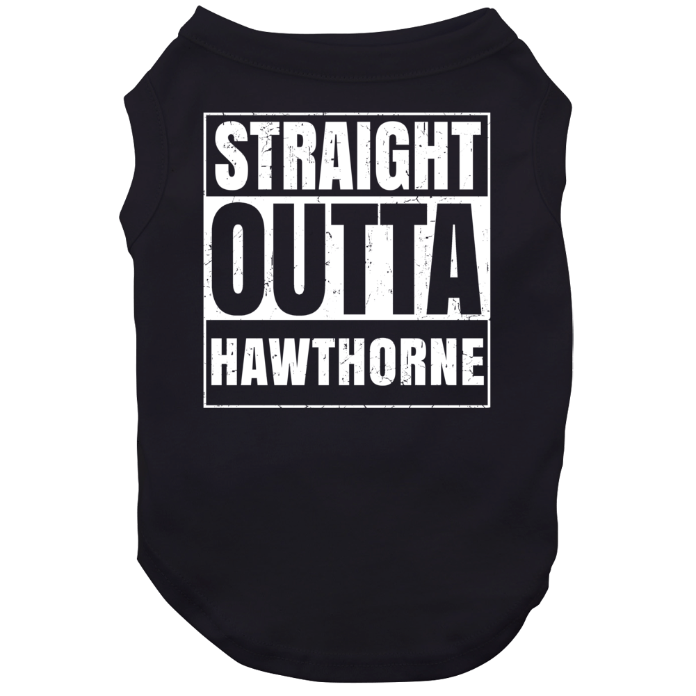 Straight Outta Hawthorne California City Compton Parody Grunge Dog Straight Outta Hawthorne California City Compton Parody Grunge Dog
