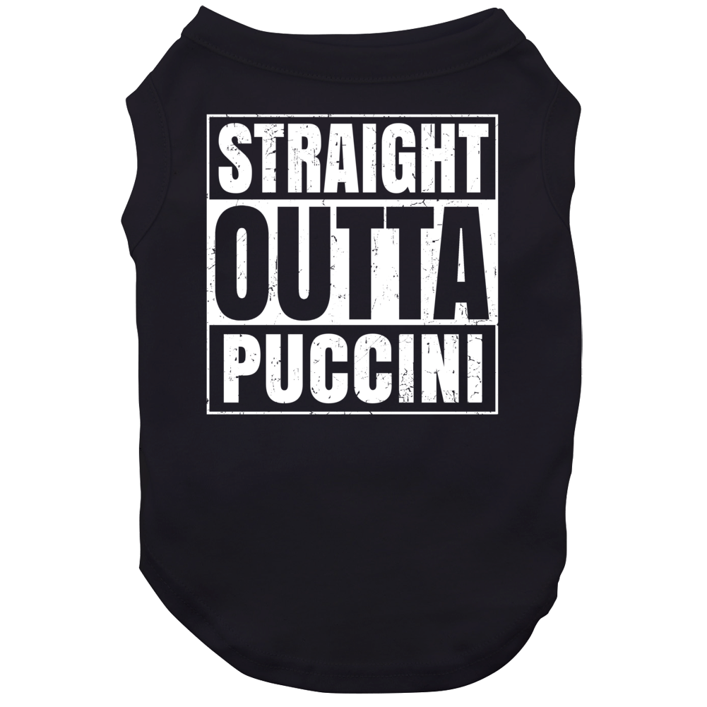 Straight Outta Puccini Planets Stars Solar System Dog Straight Outta Puccini Planets Stars Solar System Dog