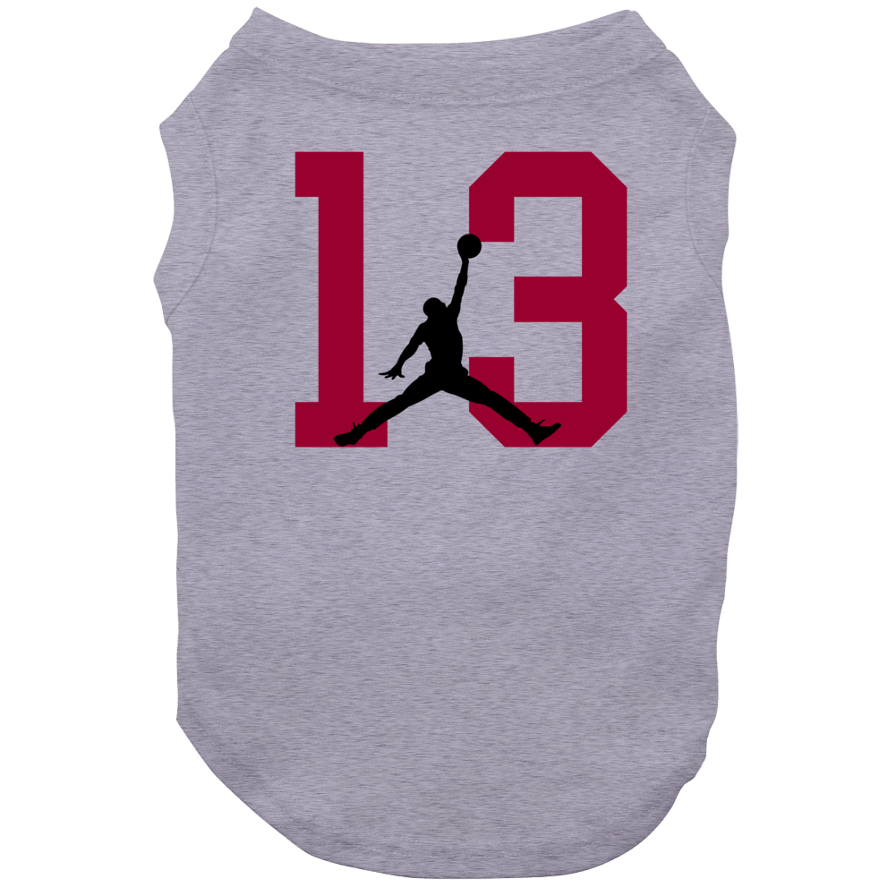 Bam Adebayo #13 Miami Basketball Silhouette Player Sports Fan Dog Bam Adebayo #13 Miami Basketball Silhouette Player Sports Fan Dog