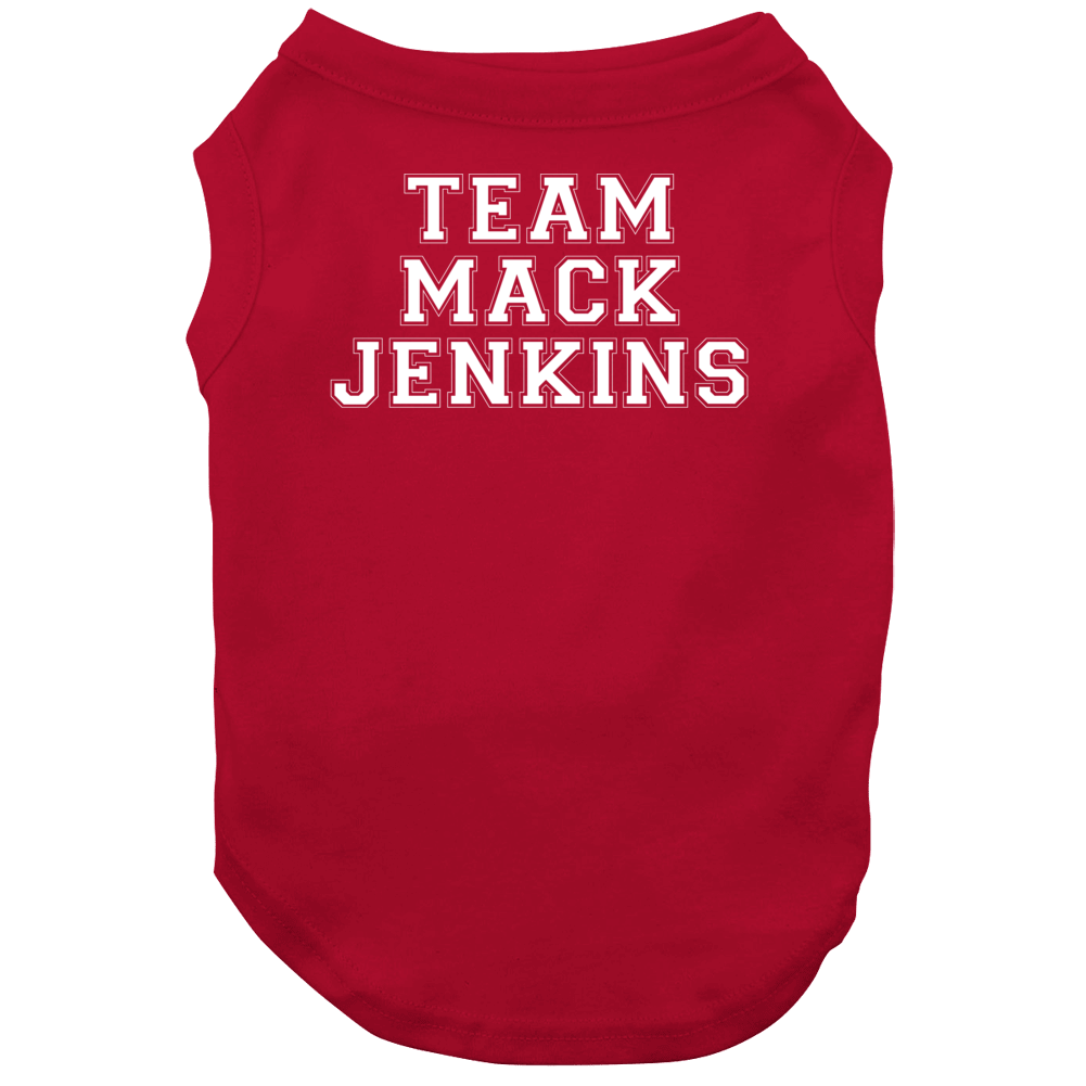 Team Mack Jenkins Cincinnati Baseball Player Cool Fan Dog Team Mack Jenkins Cincinnati Baseball Player Cool Fan Dog