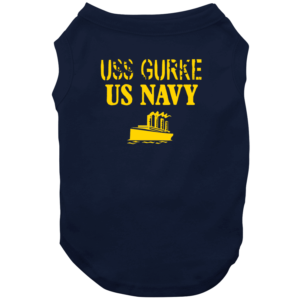 Uss Gurke Us Navy Ship Crew Dog Uss Gurke Us Navy Ship Crew Dog