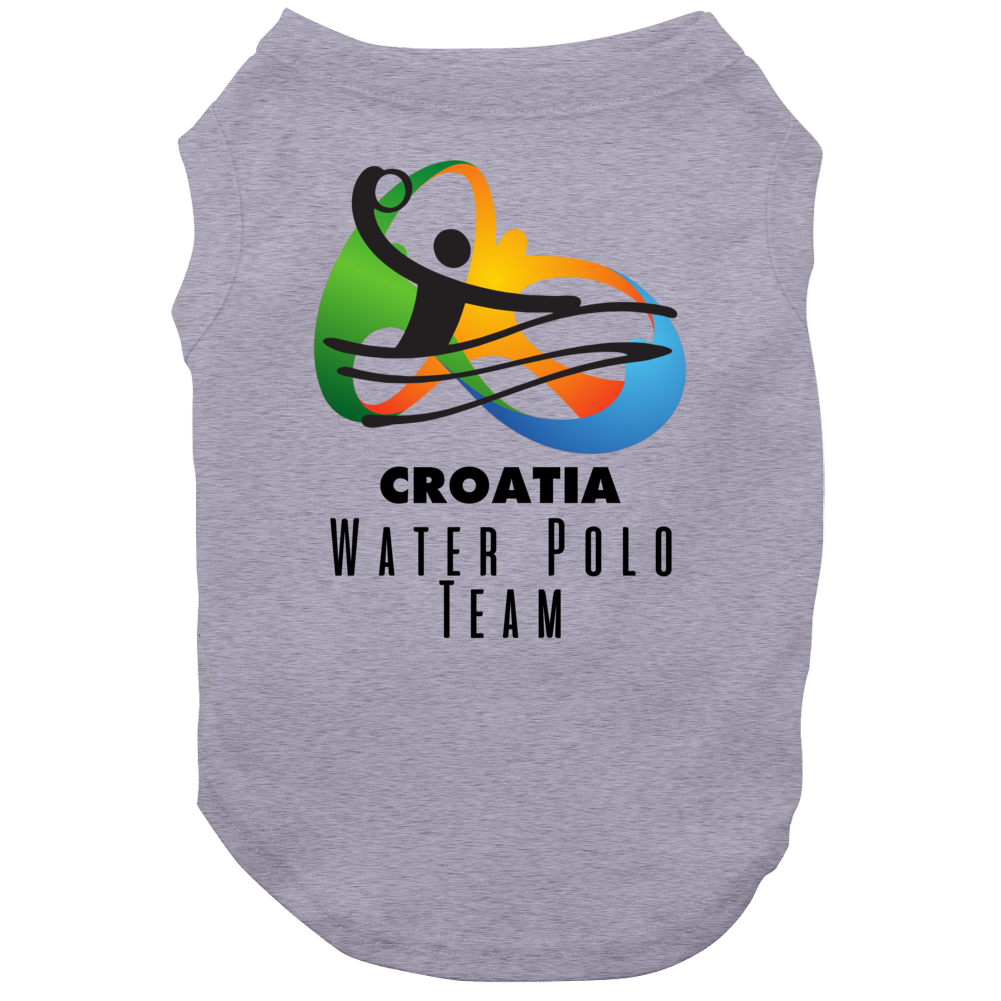 Croatia Water Polo Team Rio 2016 Olympic Event Logo Dog Croatia Water Polo Team Rio 2016 Olympic Event Logo Dog