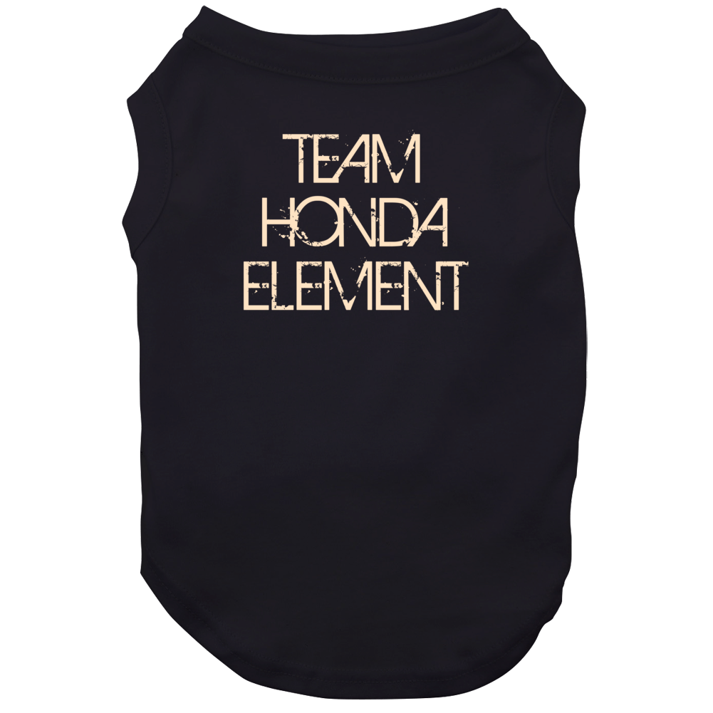 Team Honda Element Car Lover Dog Team Honda Element Car Lover Dog