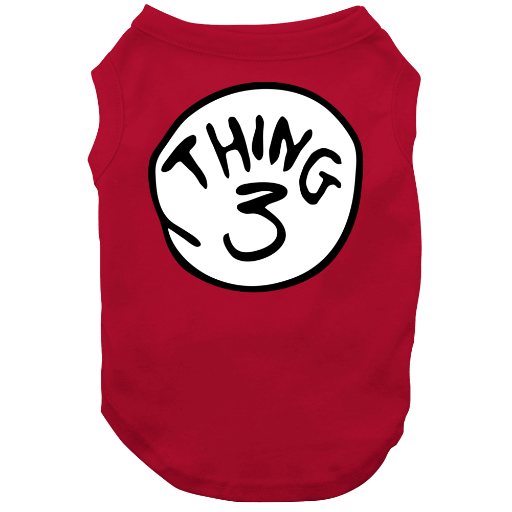 Thing 3 The Cat In The Hat Dr Seuss Group Halloween Costume Dog Thing 3 The Cat In The Hat Dr Seuss Group Halloween Costume Dog
