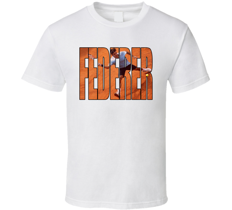 Roger Federer Tennis T Shirt