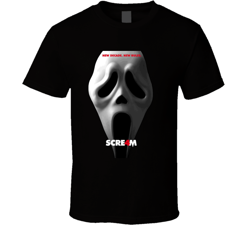 Scream 4 Thriller Horror Movie 2011 T Shirt