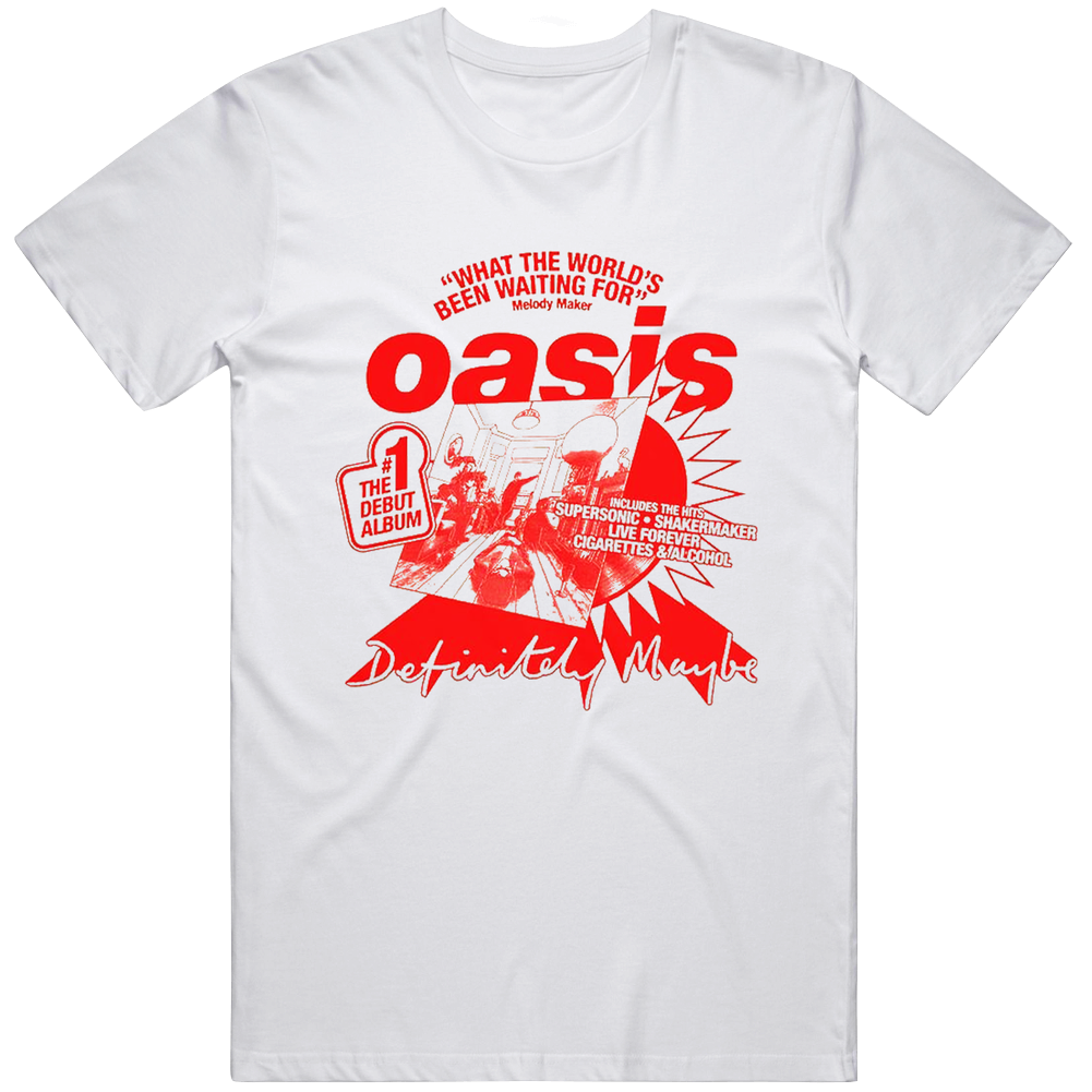 Definitely Maybe Artwork The Oasis T Shirt Definitely Maybe Artwork The Oasis T Shirt