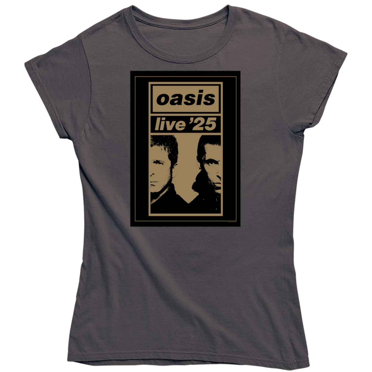 The Oasis Live 25 Ladies T Shirt The Oasis Live 25 Ladies T Shirt