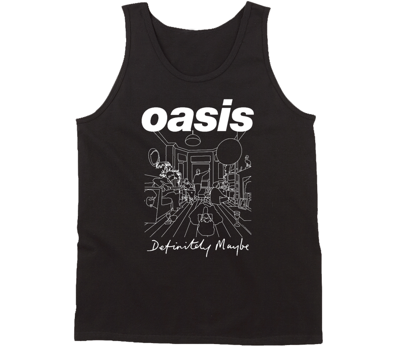 The Oasis Definitely Maybe Artwork Summer Tanktop The Oasis Definitely Maybe Artwork Summer Tanktop
