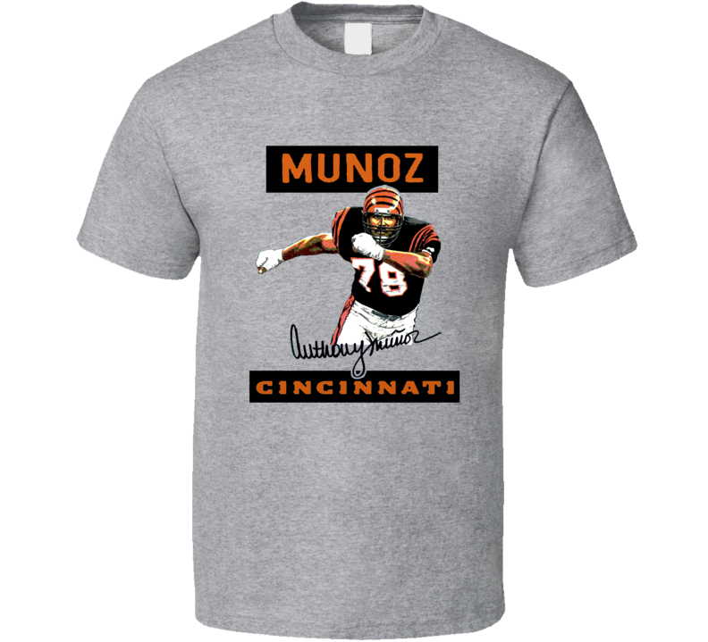 Anthony Munoz Cincinnati Football Sports T Shirt Anthony Munoz Cincinnati Football Sports T Shirt