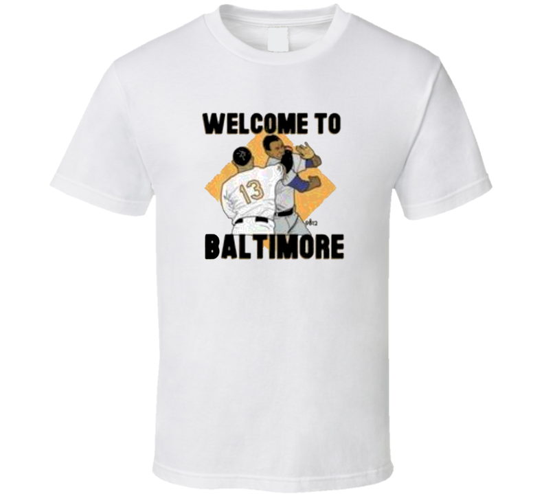 Manny Machados Welcome To Baltimore Popular T Shirt Manny Machados Welcome To Baltimore Popular T Shirt