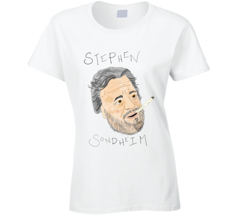 Stephen Sondheim Smoking Weed T Shirt Stephen Sondheim Smoking Weed T Shirt