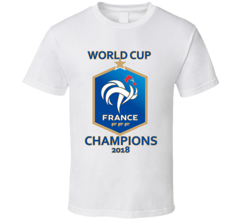 France World Cup Champions 2018 T Shirt France World Cup Champions 2018 T Shirt