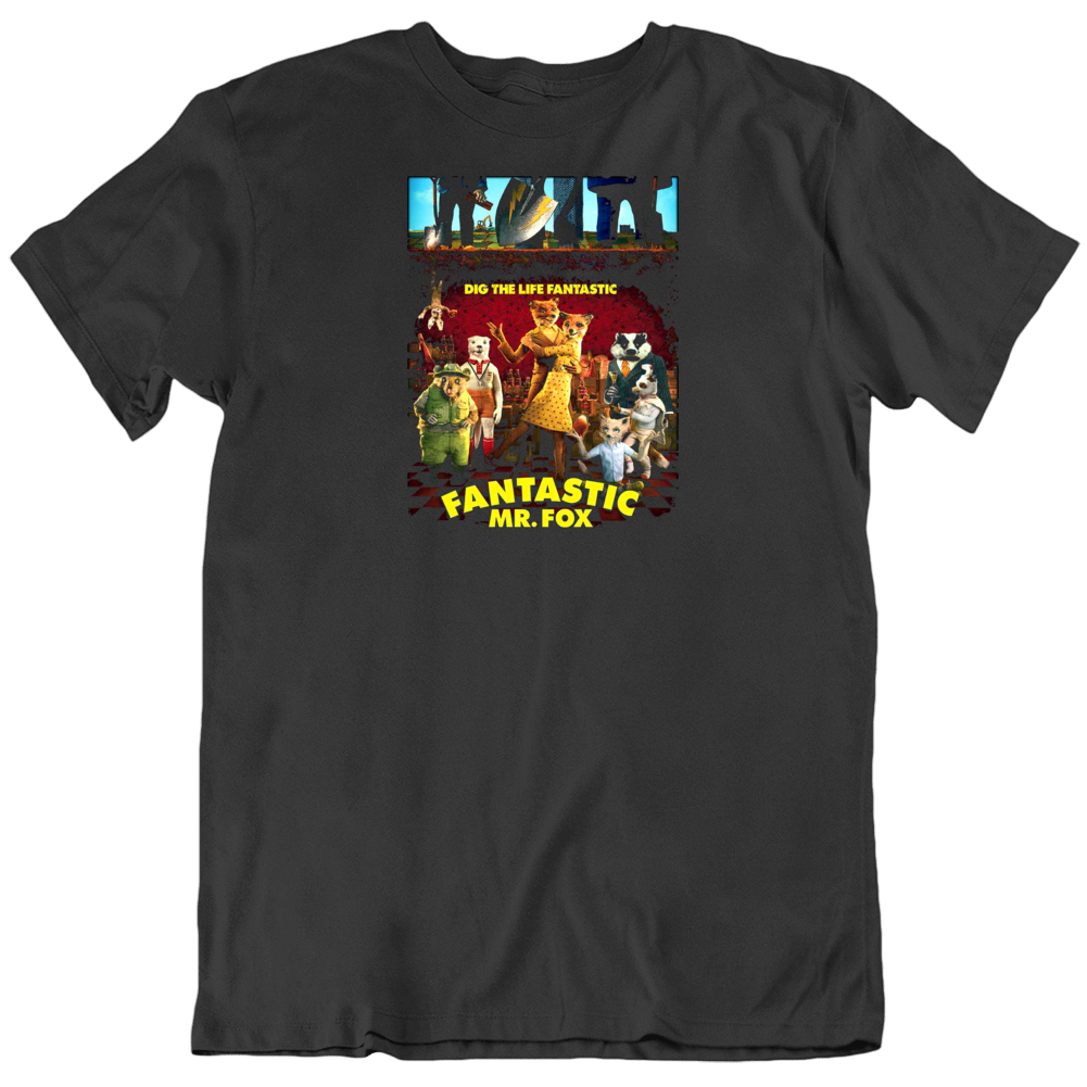 Fantastic Mr Fox Animated T Shirt