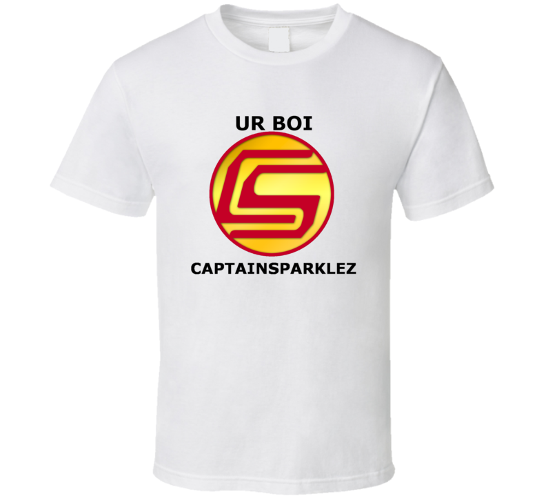 Captain Sparklez Tshirt Captain Sparklez Tshirt