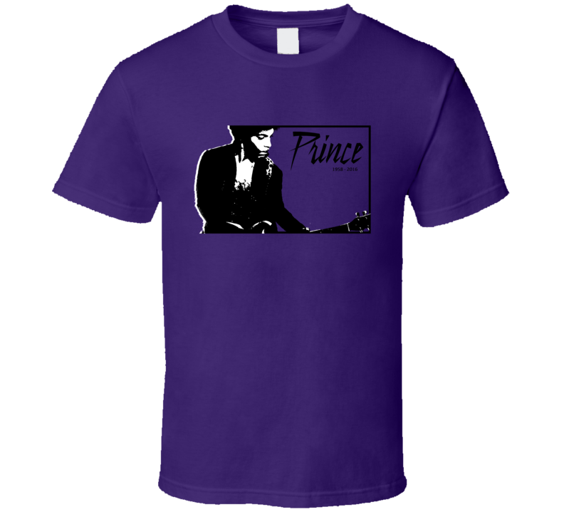 Remember Prince 1958 to 2016 Rip Music Legend Graphic T Shirt Remember Prince 1958 to 2016 Rip Music Legend Graphic T Shirt