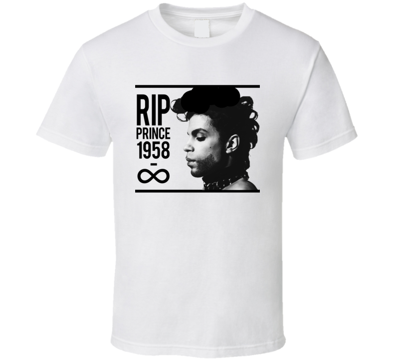 RIP Prince 1958 To Infinity Never Forget Music Legend Icon Graphic T Shirt RIP Prince 1958 To Infinity Never Forget Music Legend Icon Graphic T Shirt