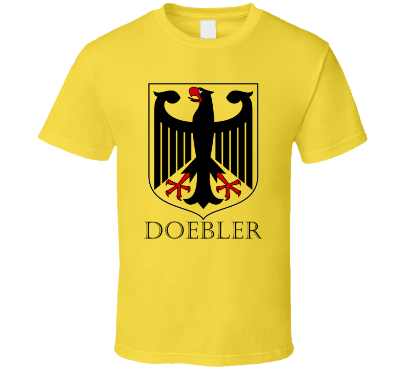 Doebler German Last Name Custom Surname Germany Coat Of Arms T Shirt Doebler German Last Name Custom Surname Germany Coat Of Arms T Shirt