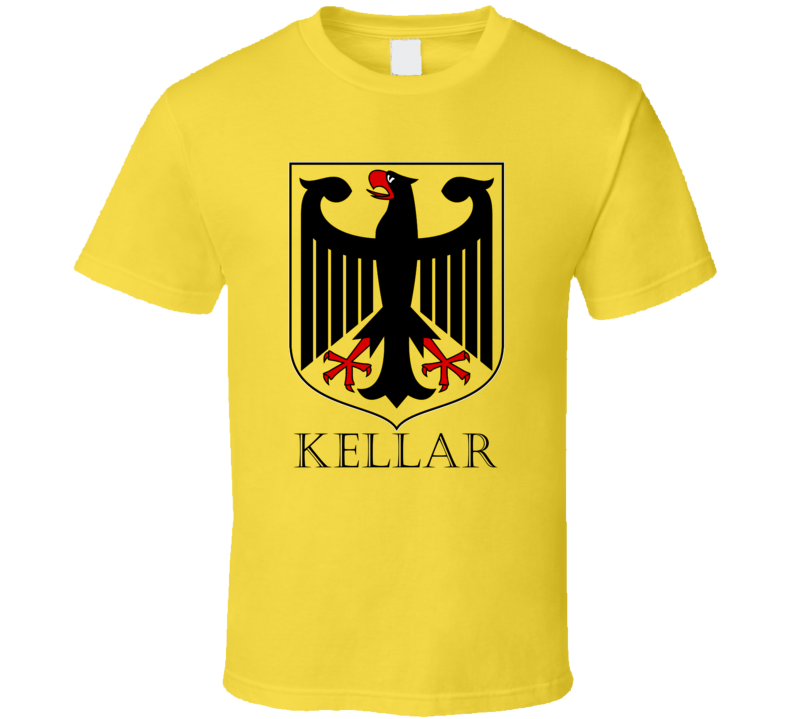 Kellar German Last Name Custom Surname Germany Coat Of Arms T Shirt Kellar German Last Name Custom Surname Germany Coat Of Arms T Shirt