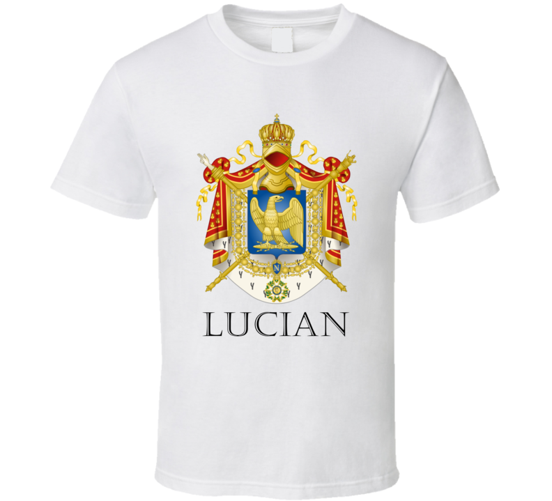 Lucian French Last Name Custom Surname France Coat Of Arms T Shirt Lucian French Last Name Custom Surname France Coat Of Arms T Shirt