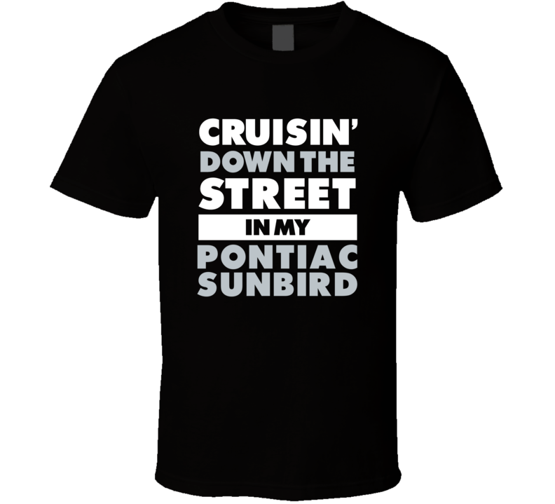 Cruisin Down The Street In My Pontiac Sunbird Straight Outta Compton P Cruisin Down The Street In My Pontiac Sunbird Straight Outta Compton P