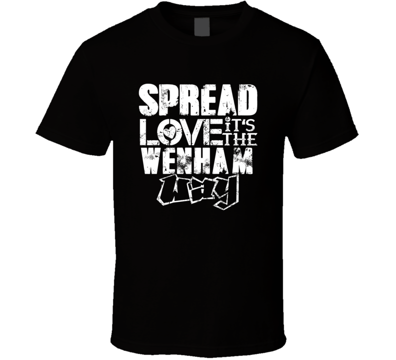 Spread Love It's The Wenham Way American City Patriotic Grunge Look T Spread Love It's The Wenham Way American City Patriotic Grunge Look T
