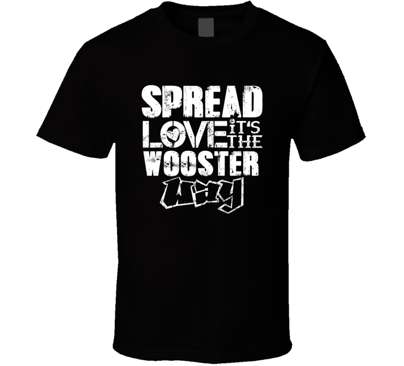 Spread Love It's The Wooster Way American City Patriotic Grunge Look T Spread Love It's The Wooster Way American City Patriotic Grunge Look T