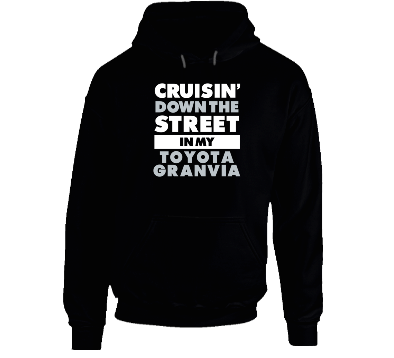 Cruisin Down The Street Toyota Granvia Straight Outta Compton Car Hood Cruisin Down The Street Toyota Granvia Straight Outta Compton Car Hood