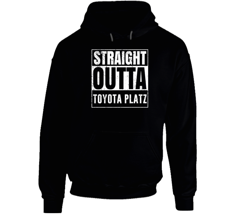 Straight Outta Toyota Platz Compton Parody Car Lover Fan Hooded Pullov