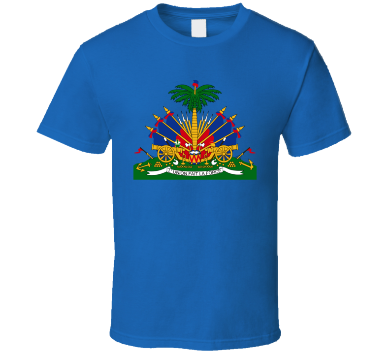 Haiti Coat Of Arms T Shirt Haiti Coat Of Arms T Shirt