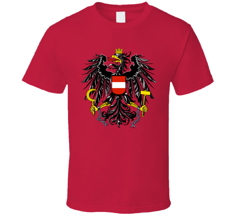 Austria Coat Of Arms T Shirt Austria Coat Of Arms T Shirt