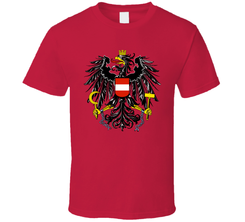 Austria Coat Of Arms T Shirt