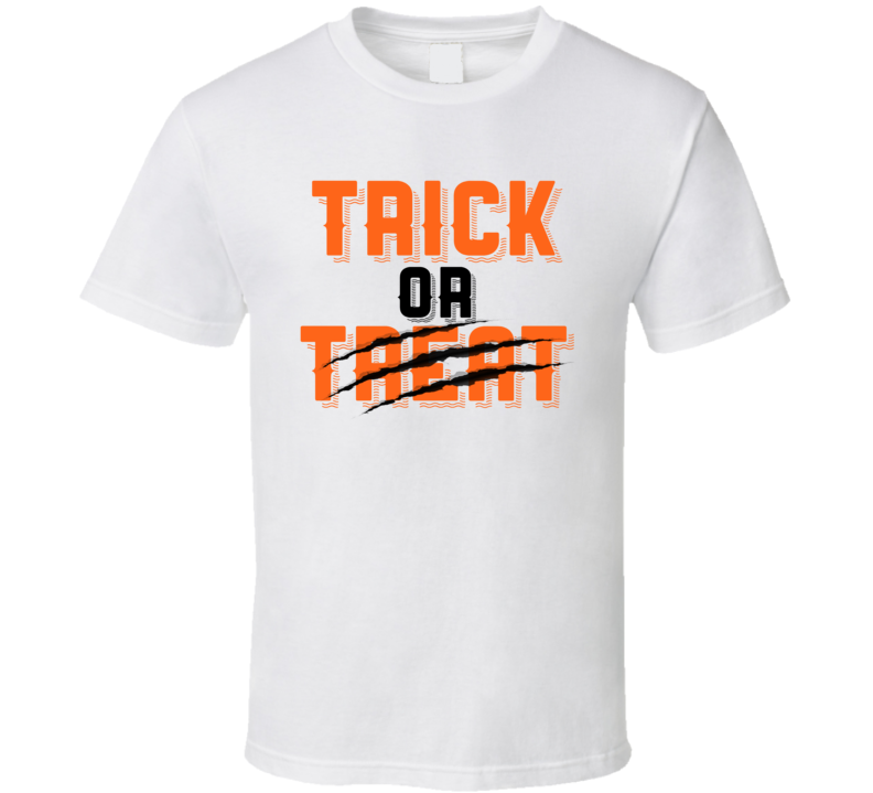 Trick Or Treat Scary Halloween Costume  Fan T Shirt